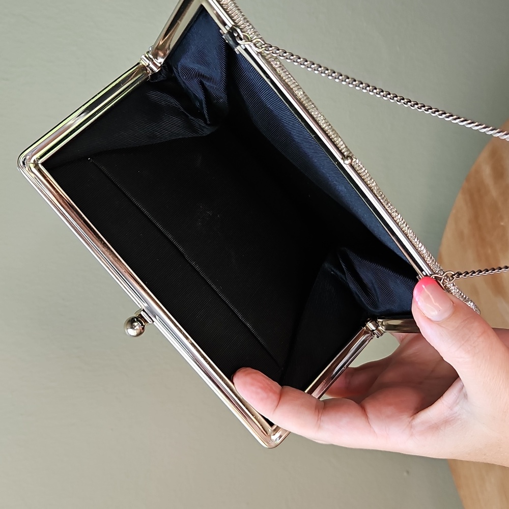 Estate Mod Silver Clutch Bag - Picture 5 of 7